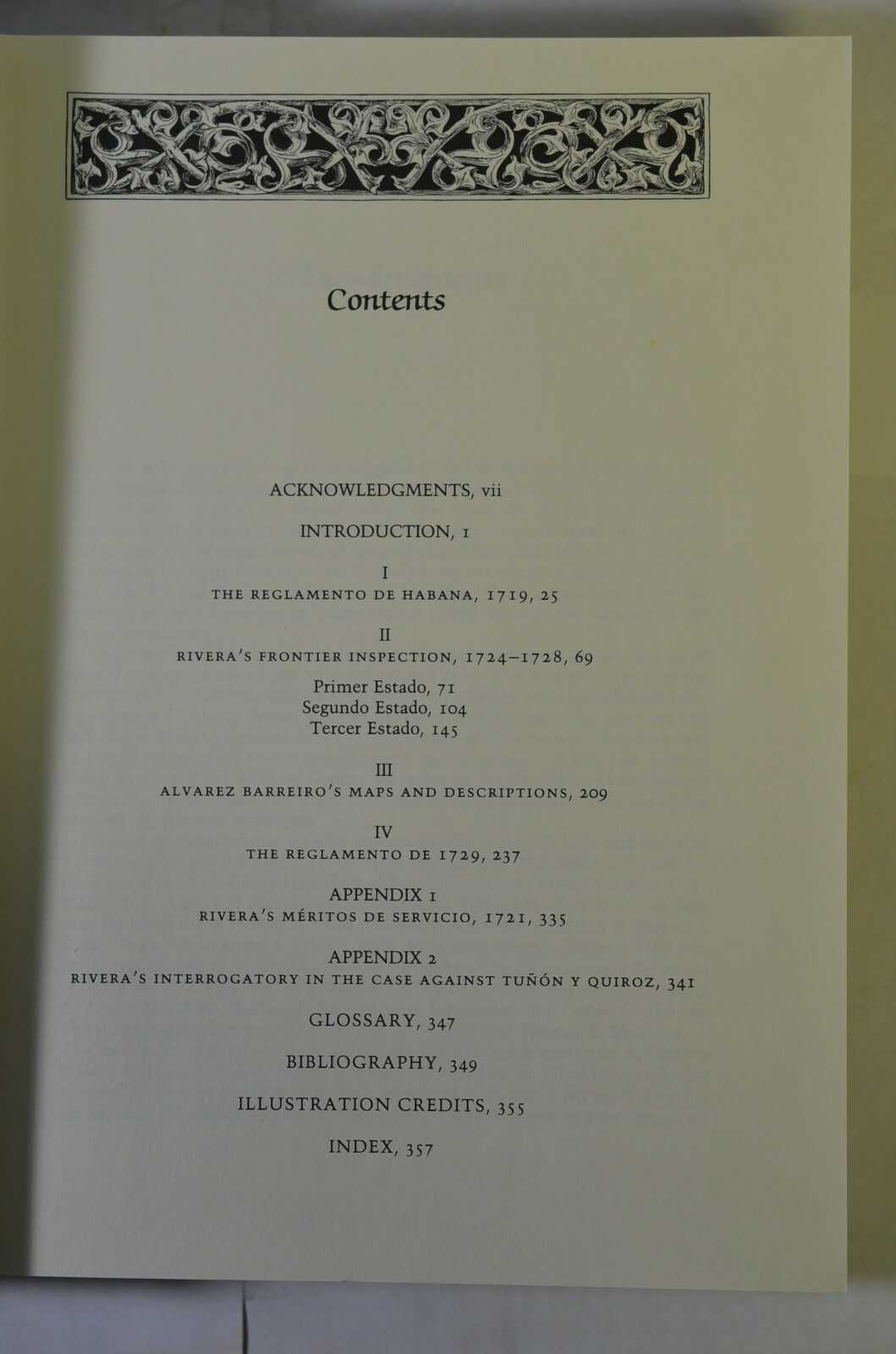 Pedro de Rivera Military Regulations Northern New Spain, Naylor/Polzer, (1988)