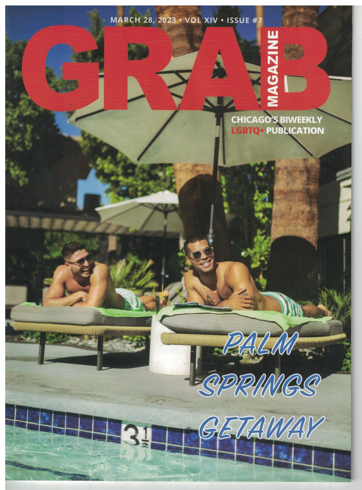 Grab Chicago Magazine Biweekly LGBTQ Publication March 28, 2023