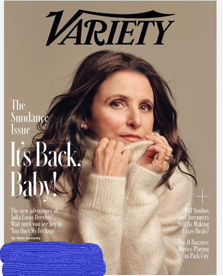 Variety Magazine January 17 2023 Julia Louis Dreyfus Sundance Issue Crazy Deals