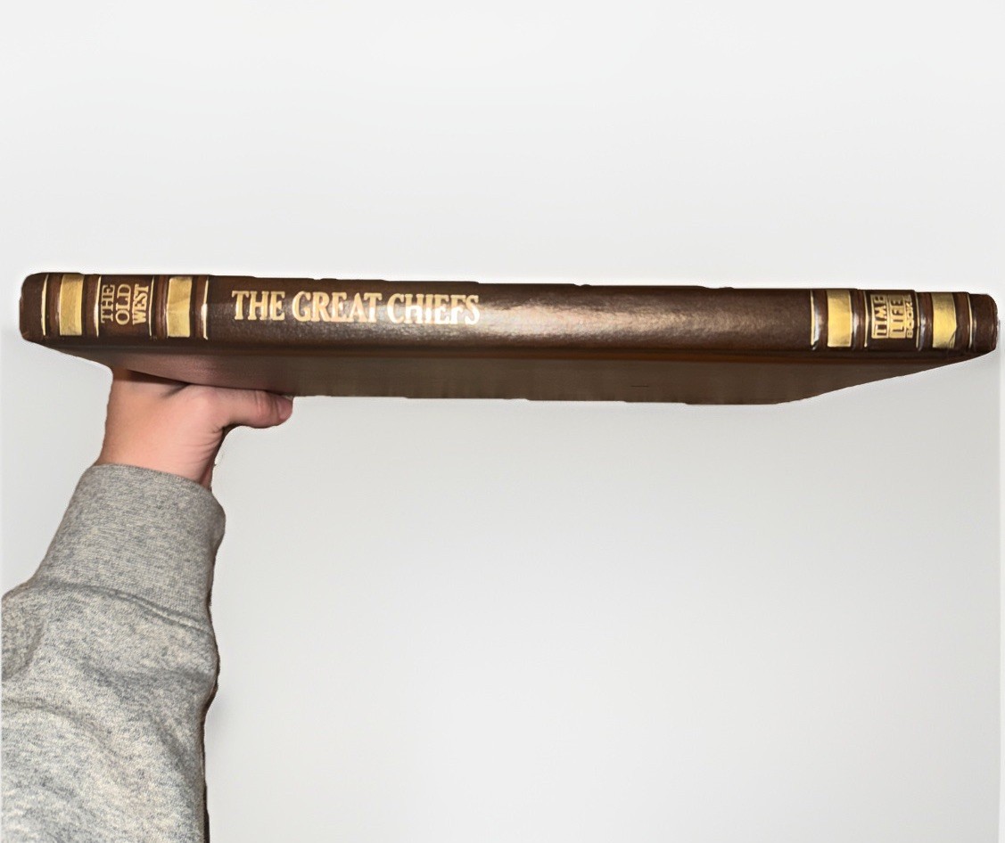 The Old West Great Chiefs Book Time Life Series Vintage Leatherette Hardcover