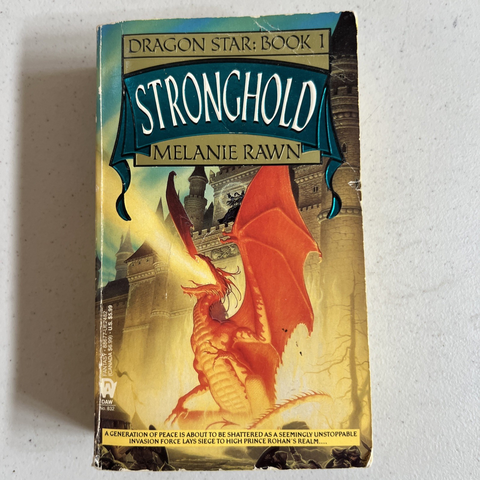Stronghold by Melanie Rawn (1990) – First Edition / First Printing – Hardcover
