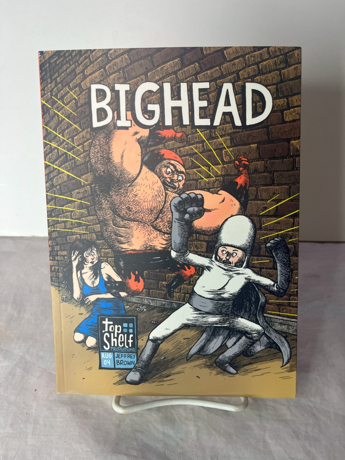 Bighead Jeffrey Brown Top Shelf Productions Paperback