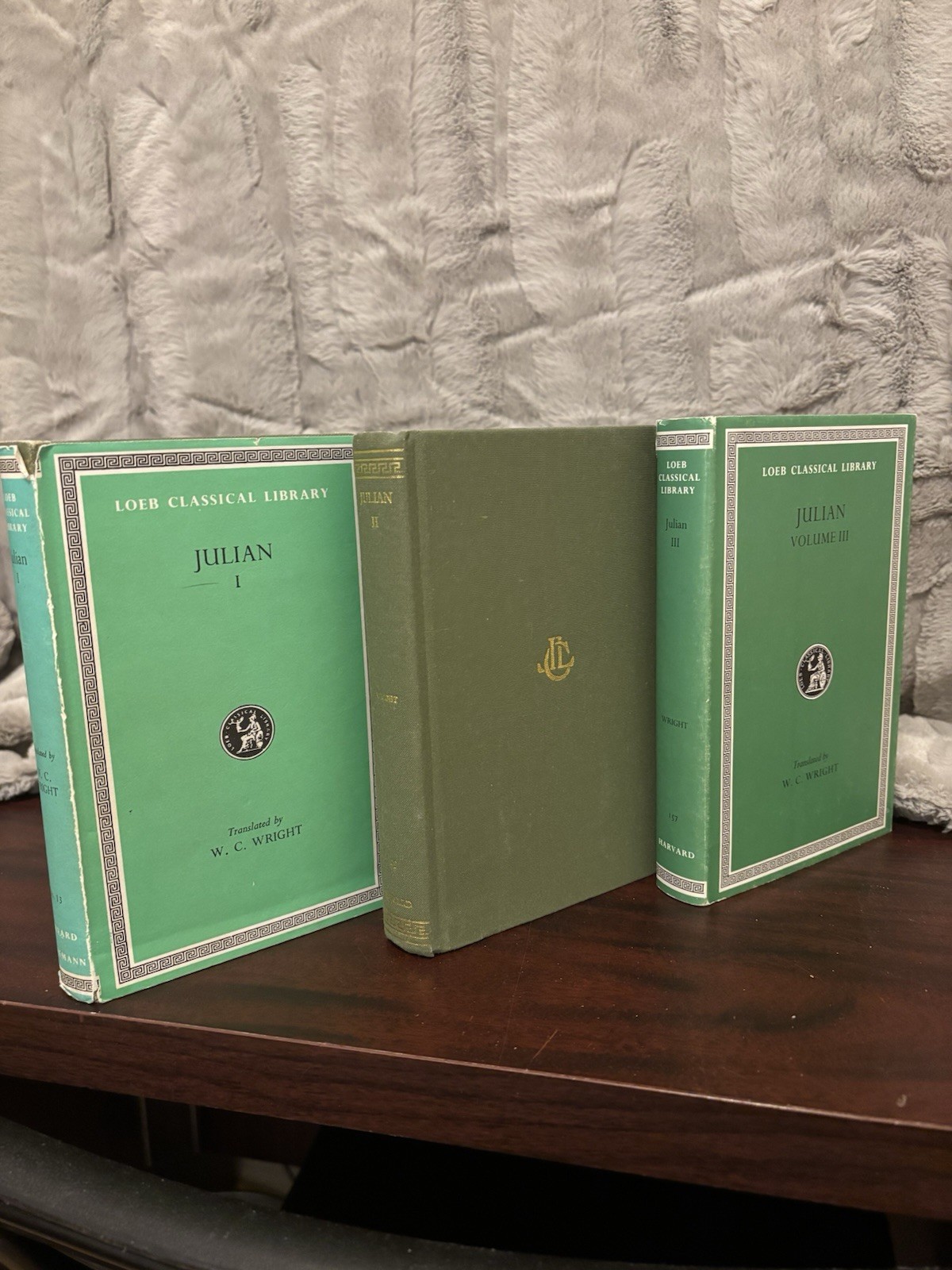 Loeb Classical Library Julian Volumes I-III Hardcover Box Set (Harvard)