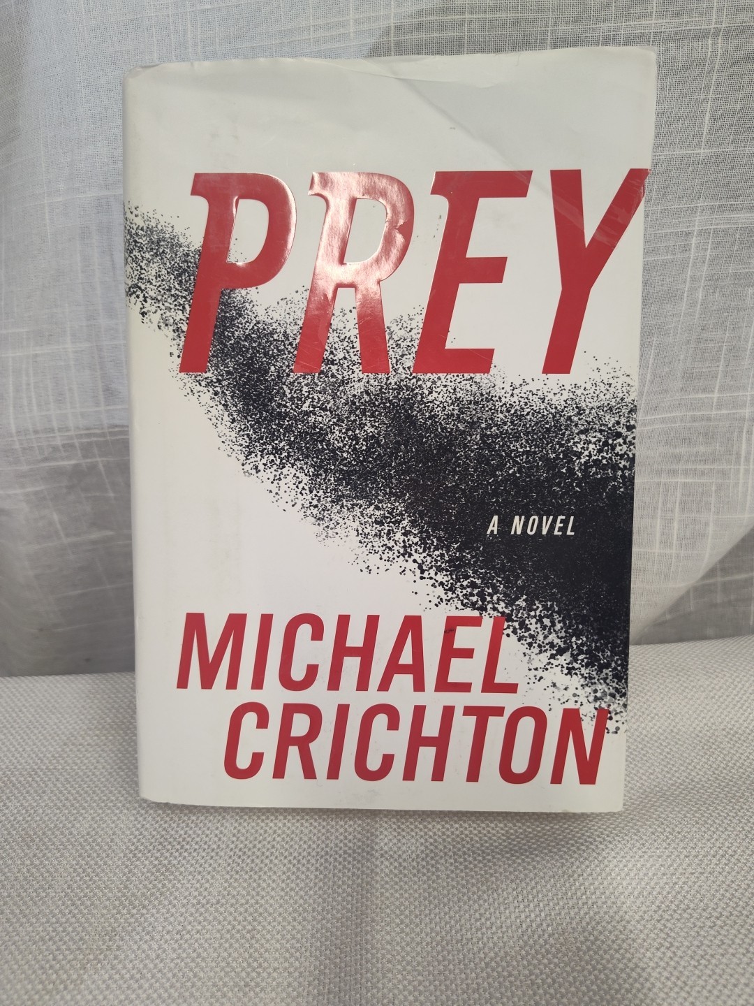 Prey by Michael Crichton (2002 Hardcover) First Edition Sci-fi Thriller Novel