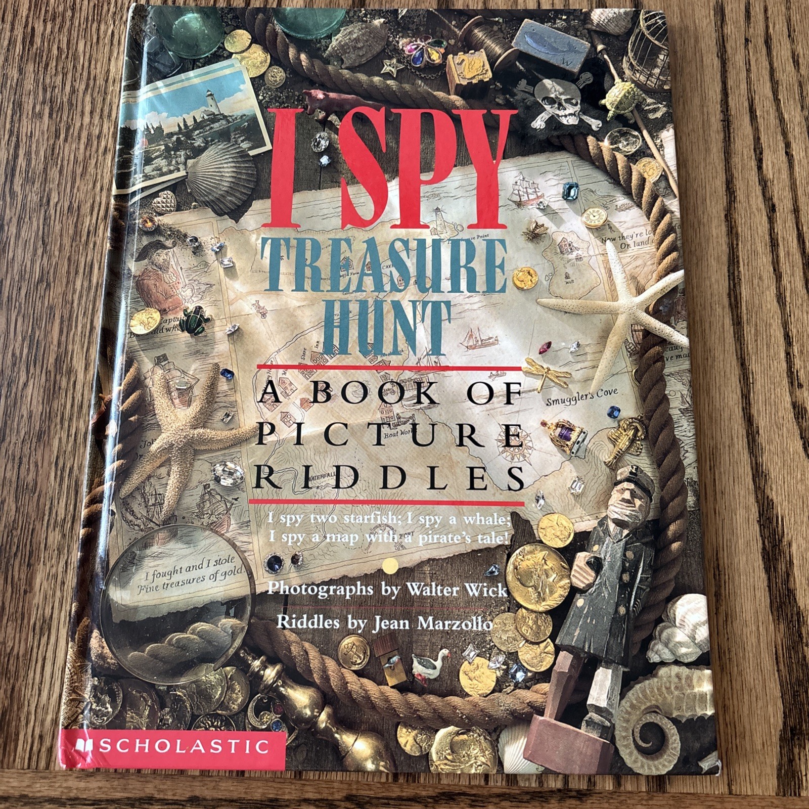 1999 I Spy Treasure Hunt Walter Wick Jean Marzollo First Scholastic Edition