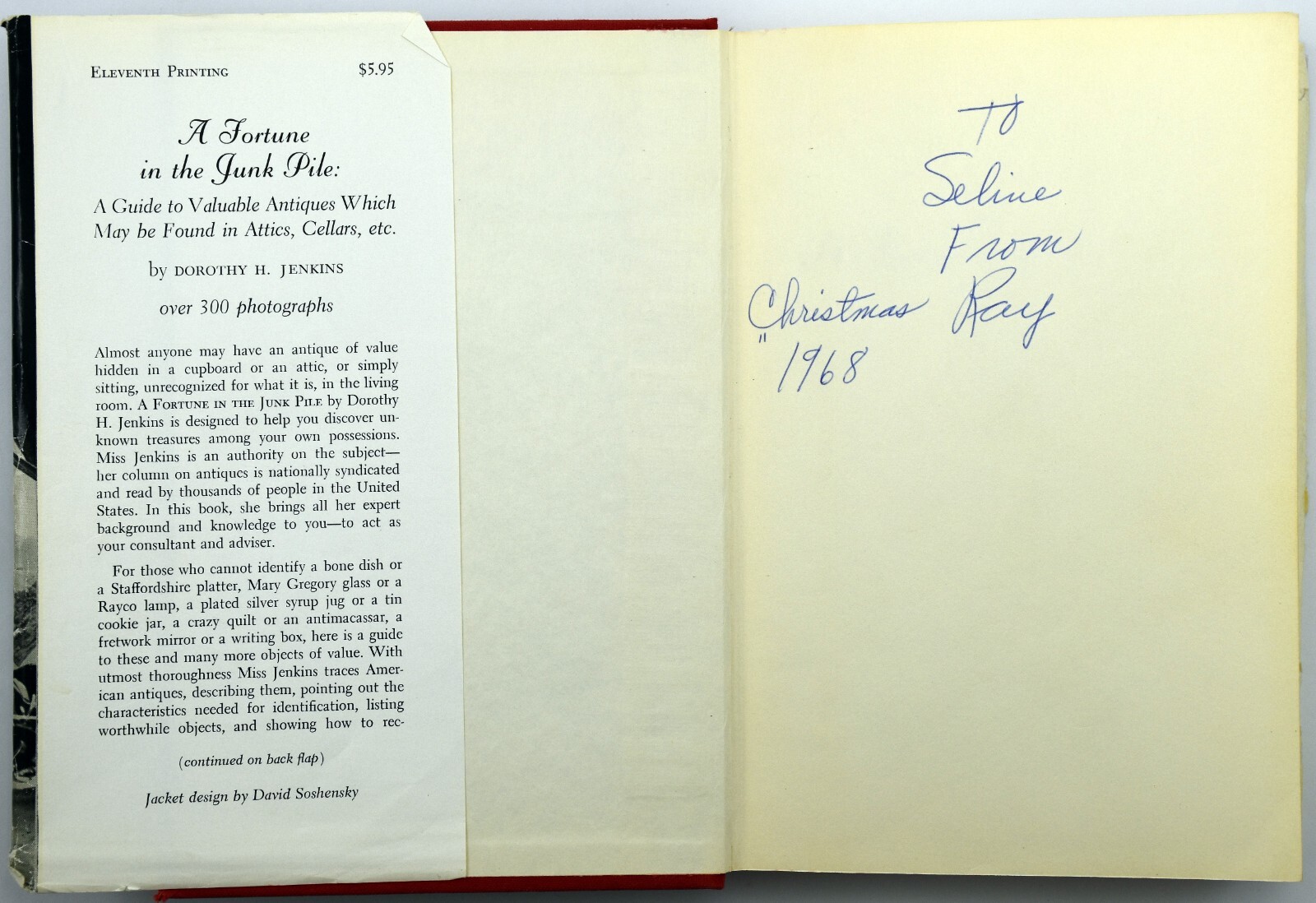 A FORTUNE IN THE JUNK PILE Jenkins 1968 HC/DJ 440-Pages Illustrated 1st Ed