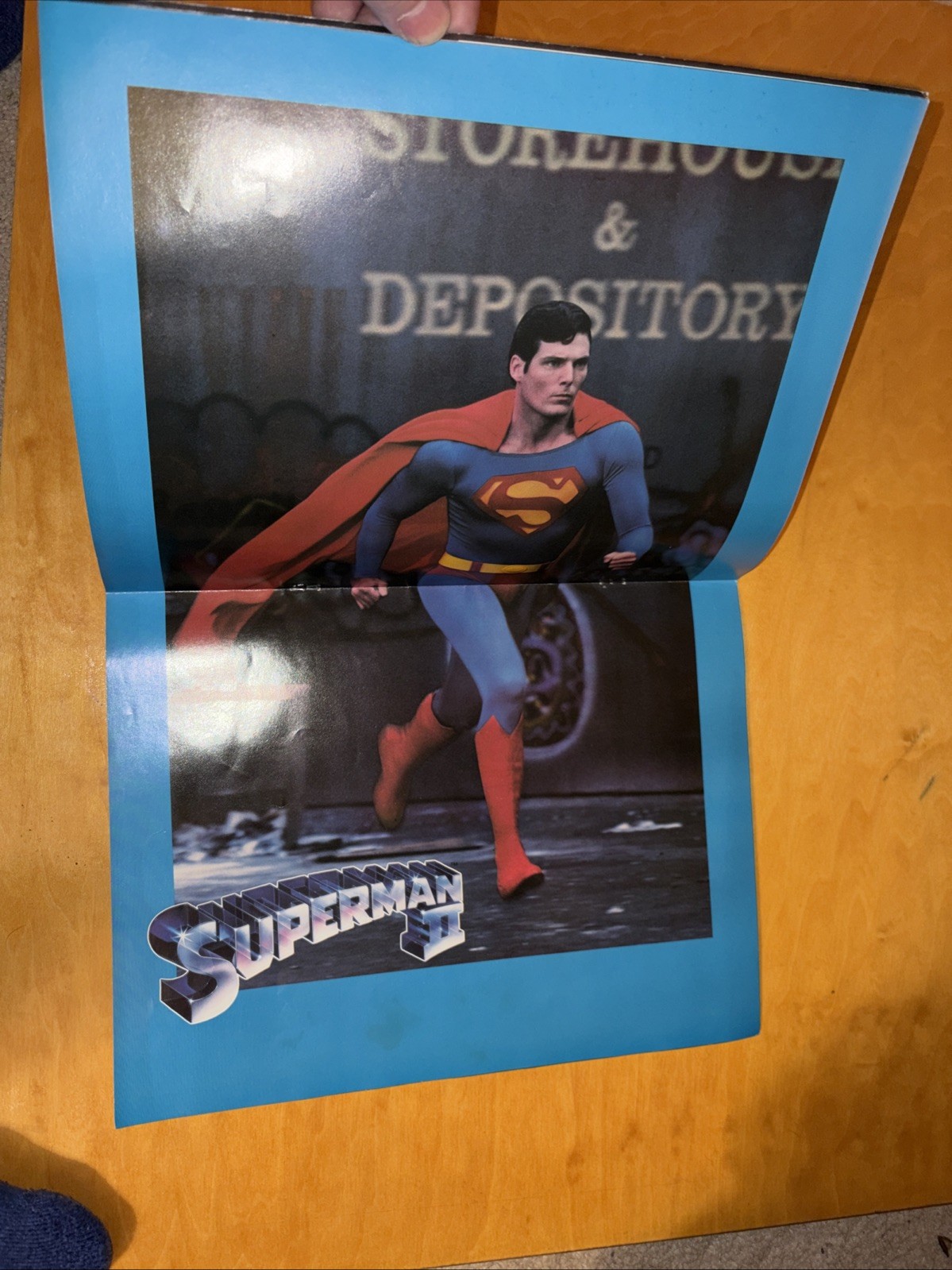 Vintage 1981 Superman 2 Movie Special 81-1 Christopher Reeve Souvenir Program
