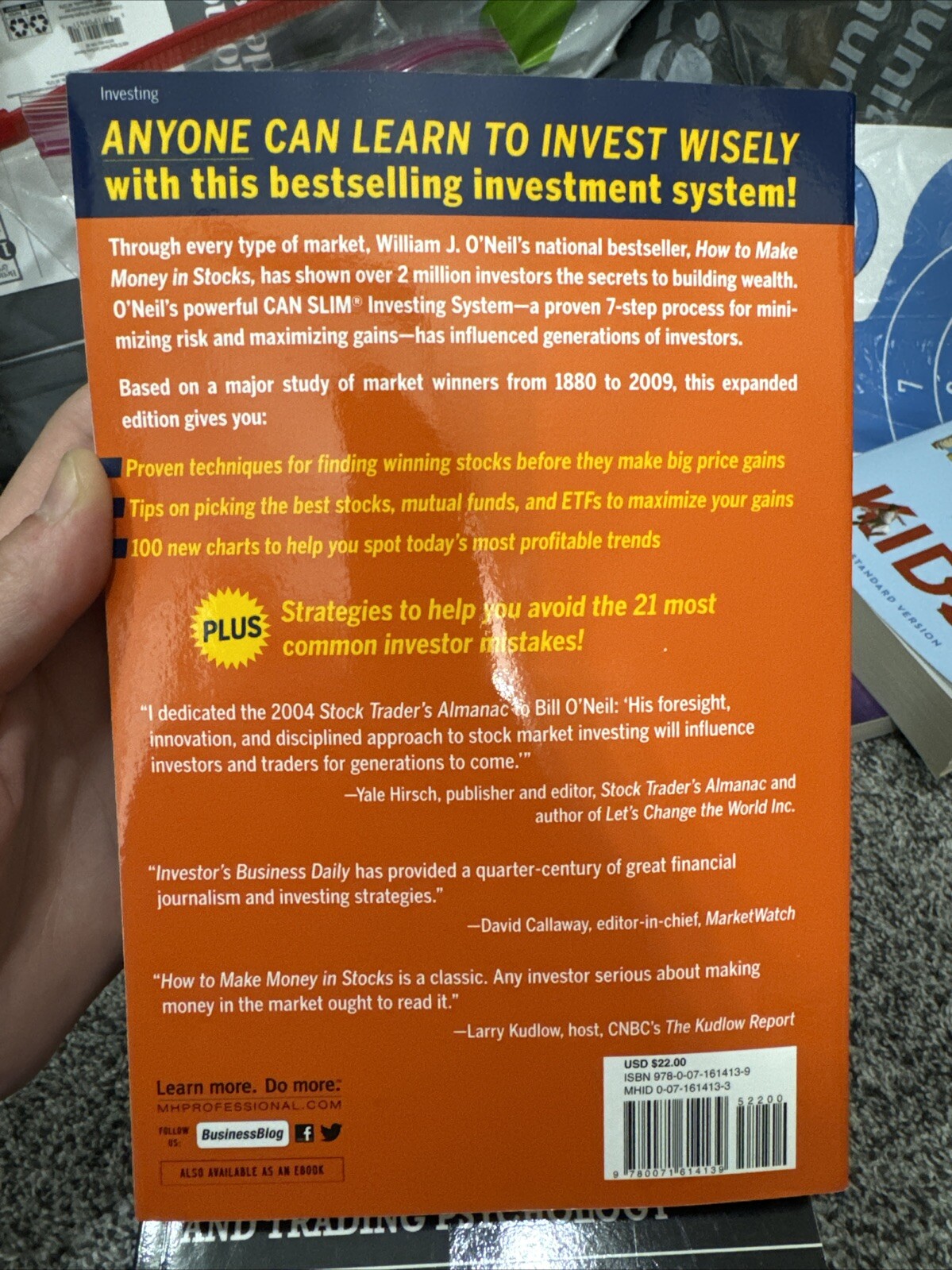 How to Make Money in Stocks: a Winning System in Good Times and Bad, Fourth…