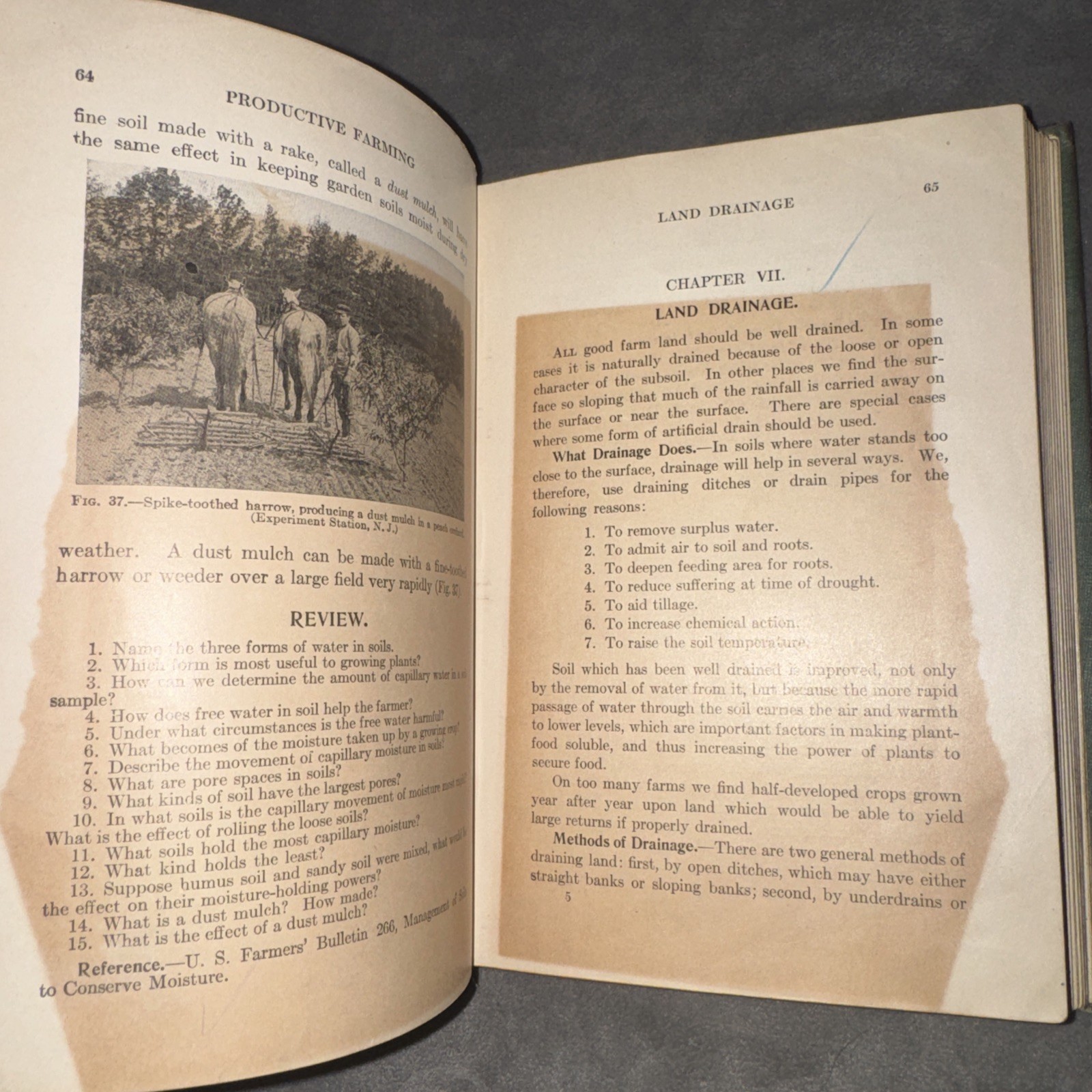 Productive Farming by Kary Davis 1912 Vintage Agriculture Book