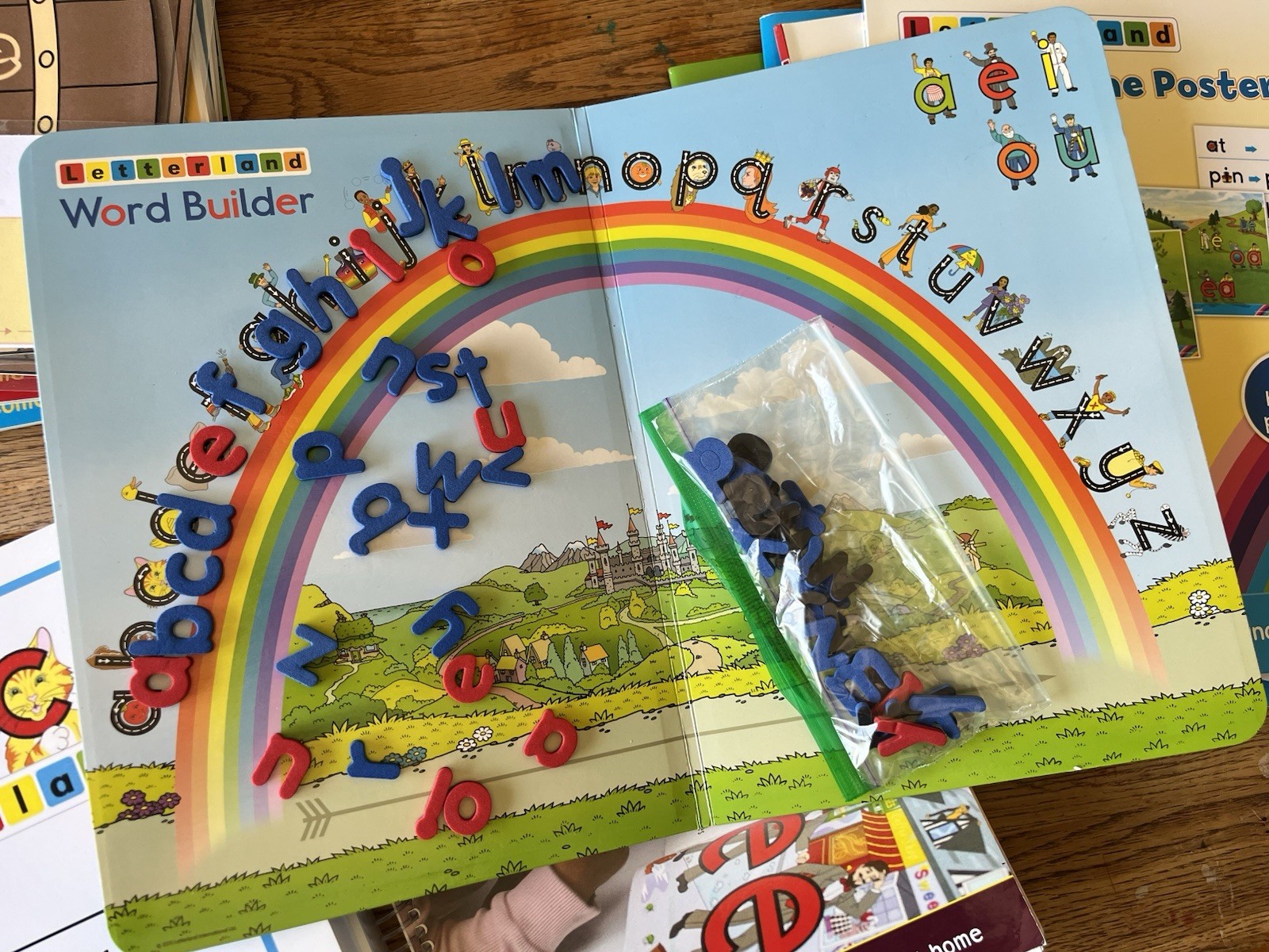 Letterland Phonics Kindergarten Grade 1 Homeschool Curriculum Mega Bundle Set