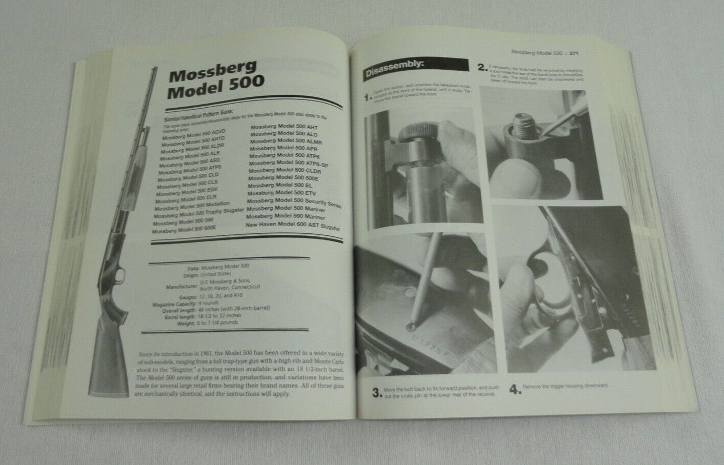 GUN DIGEST BOOK OF SHOTGUNS ASSEMBLY/DISASSEMBLY 656 PAGES KEVIN MURAMATSU 2016
