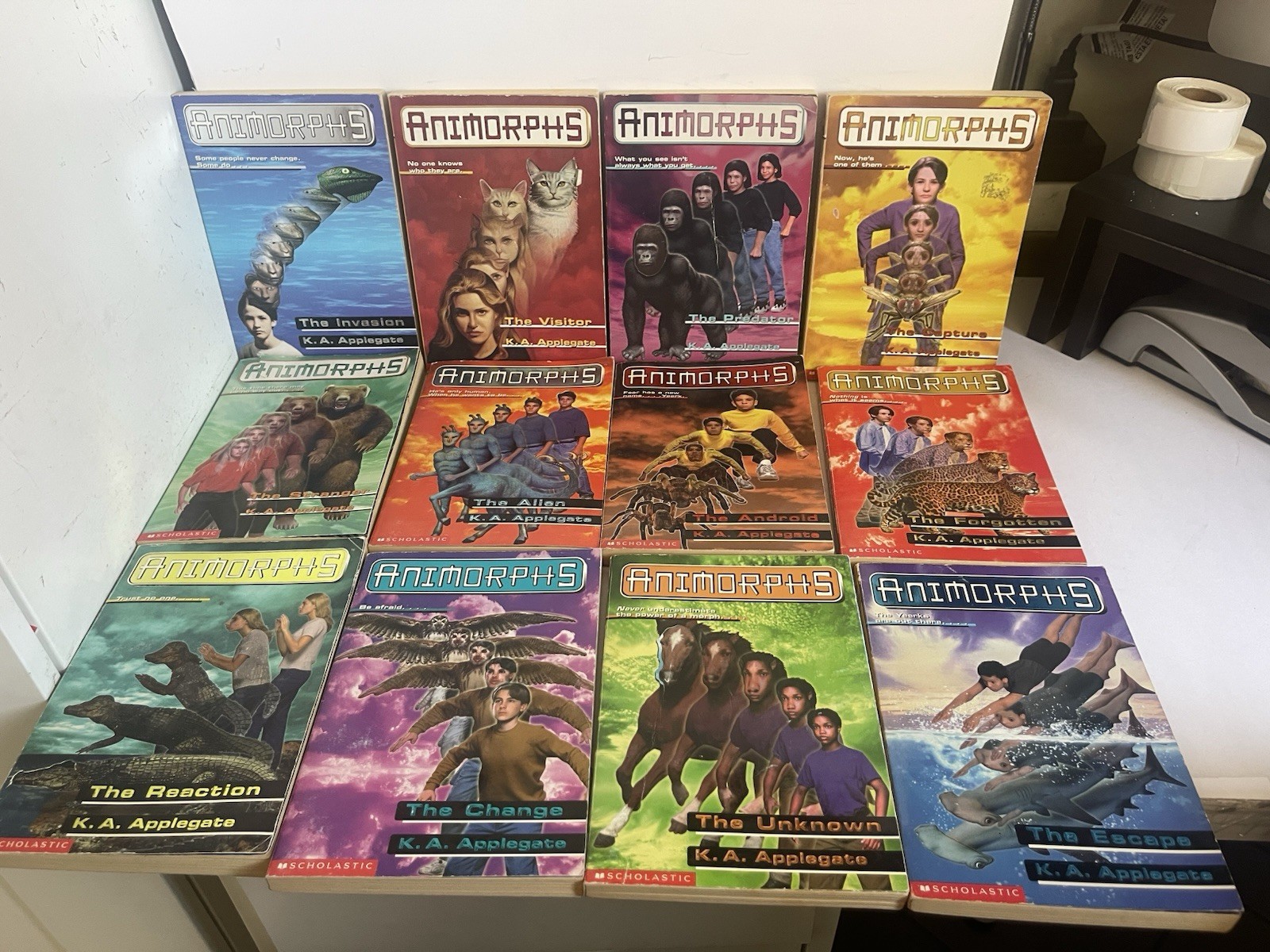 Animorphs Paperback 38 Book Lot -K. A. Applegate First Printing Paperback 90’s