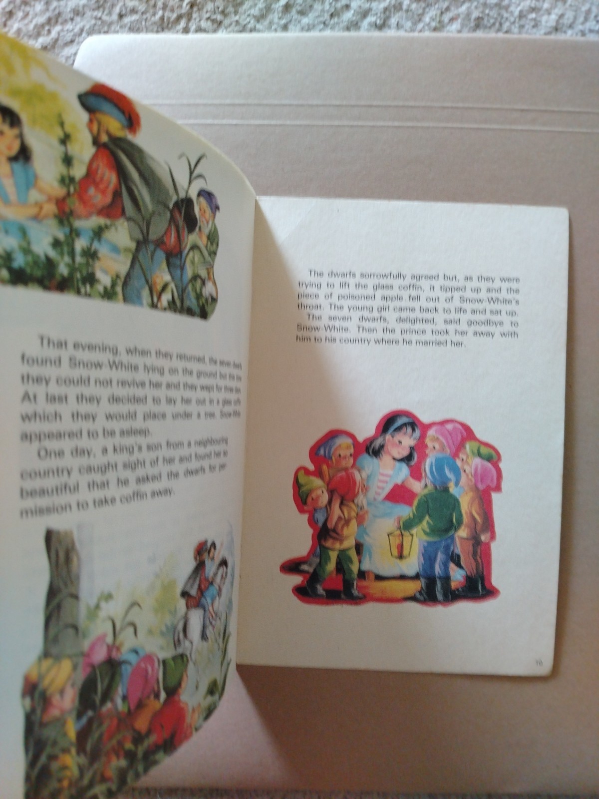 Snow White WF Graham Printed In Belgium 10 Pages Rare Croatia