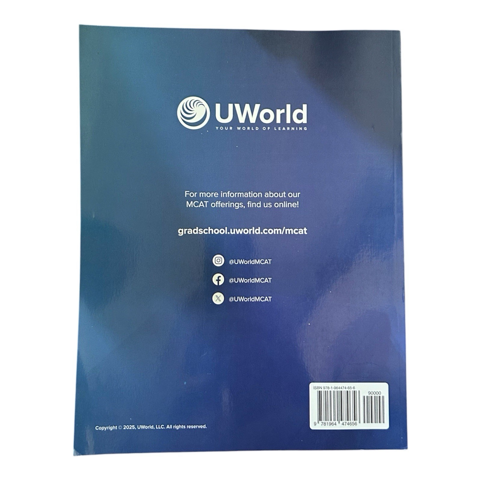UWorld MCAT Prep Book 2026-2027 Critical Analysis & Reasoning Skills 2nd Edition