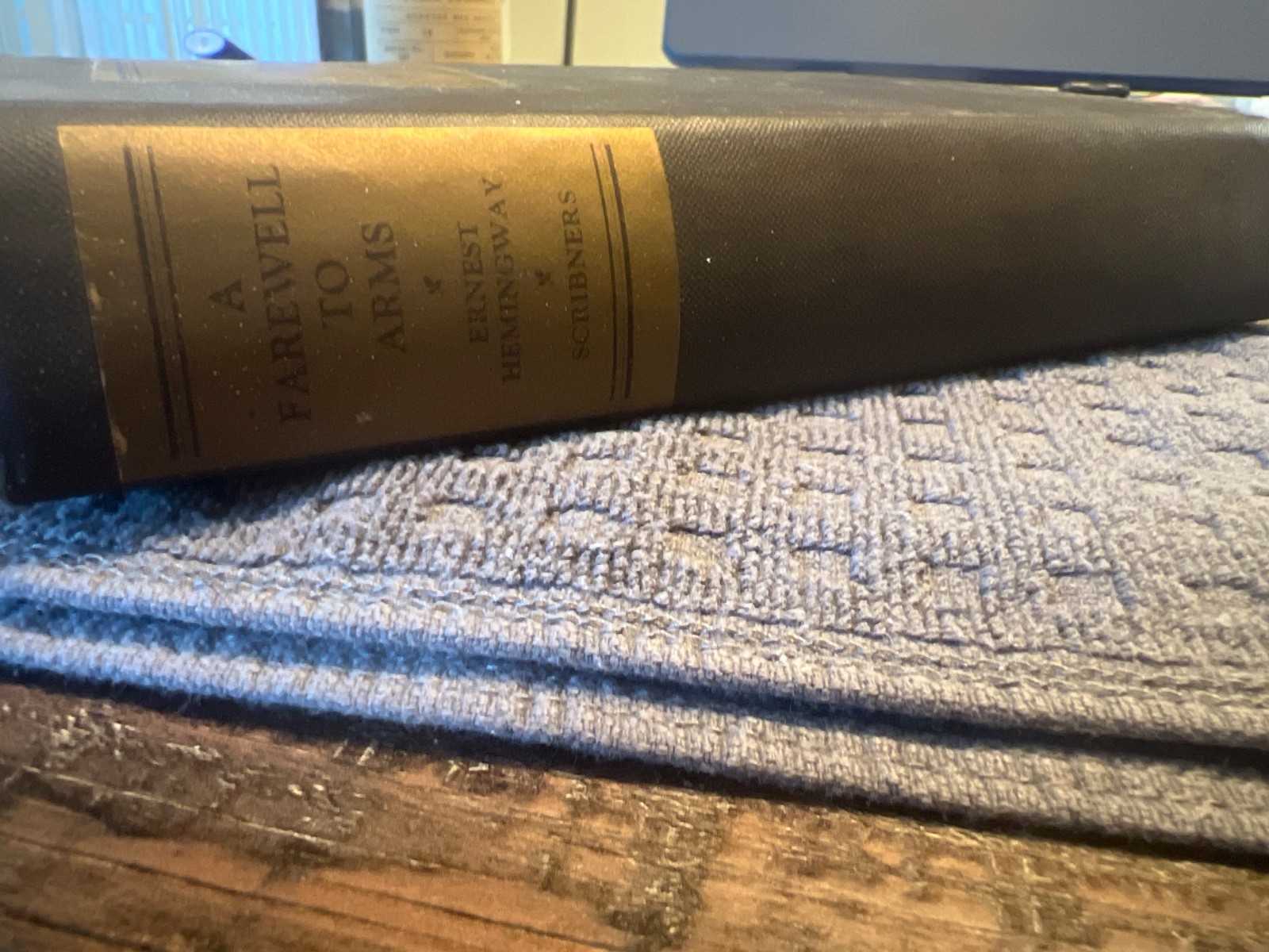 A FAREWELL TO ARMS – ERNEST HEMINGWAY – 1929 – First Edition Hard Cover