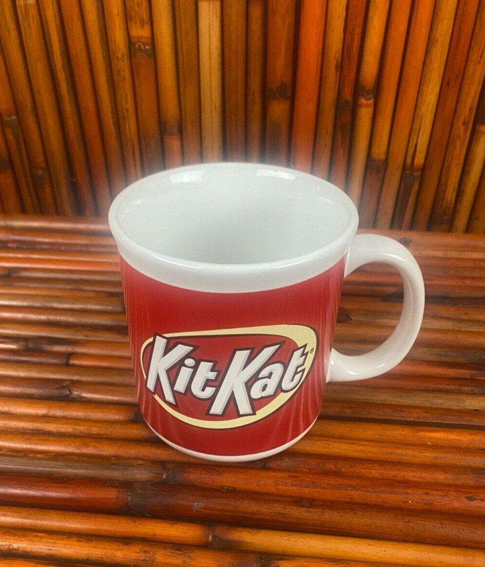 Kit-Kat Coffee Mug 11oz by Galerie – Hershey Candy Co. Red On White