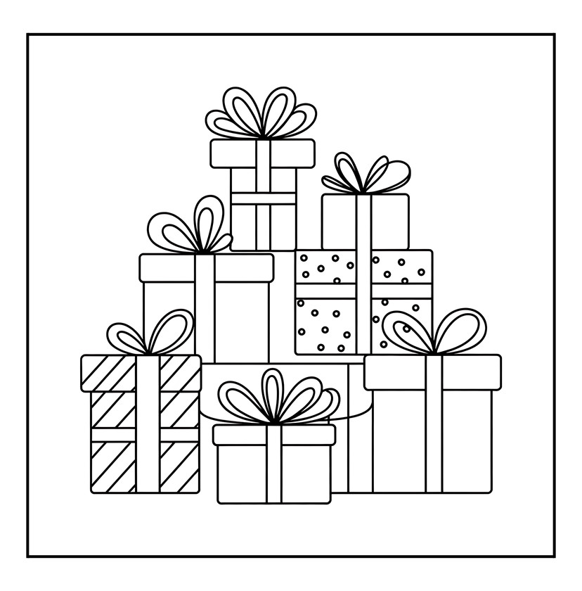 My First Christmas coloring bookfun for all