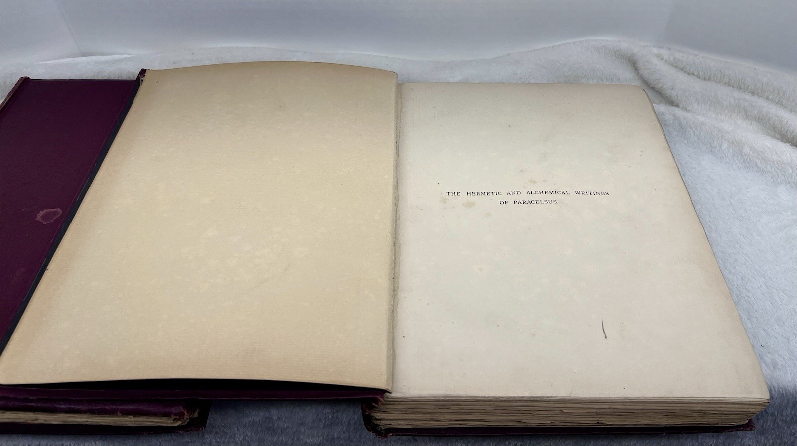 The Hermetic & Alchemical Writings of Paracelsus – First Edition – 1894 – 2 VOL.