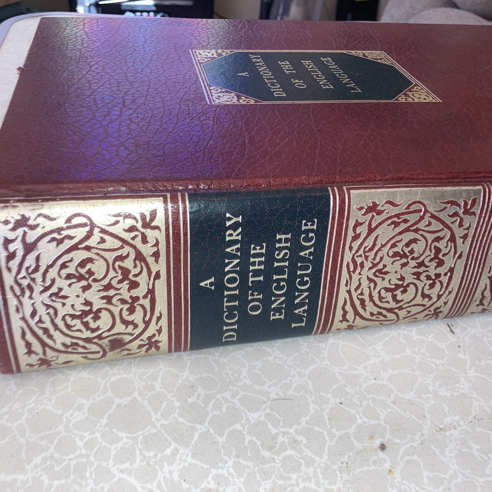 A Dictionary Of The English Language By Johnson 1979 Times Edition