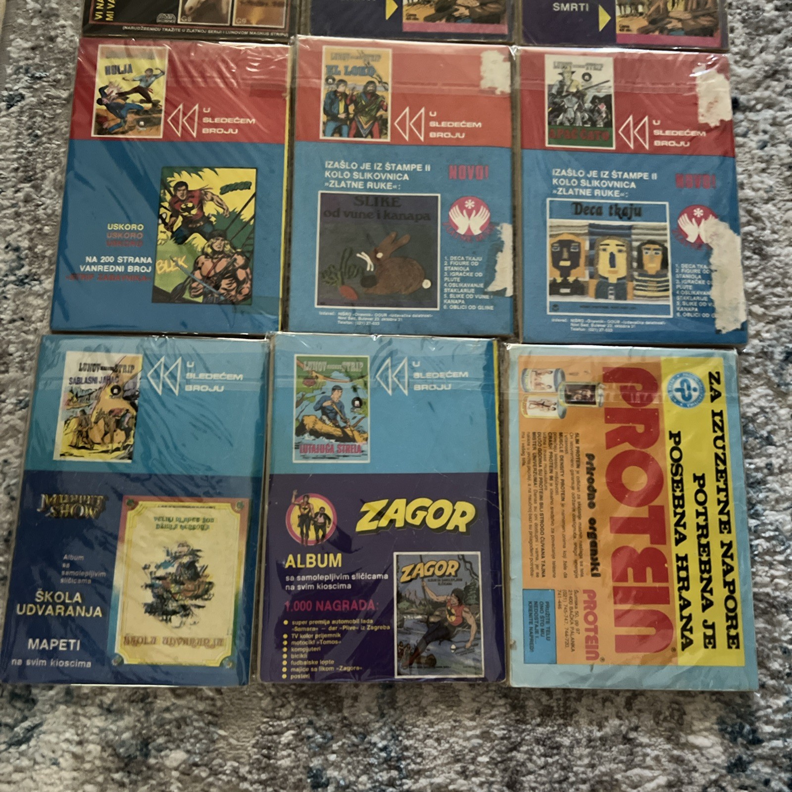 MISTER NO LUNOV MAGNUS STRIP LOT 10 KOMADA