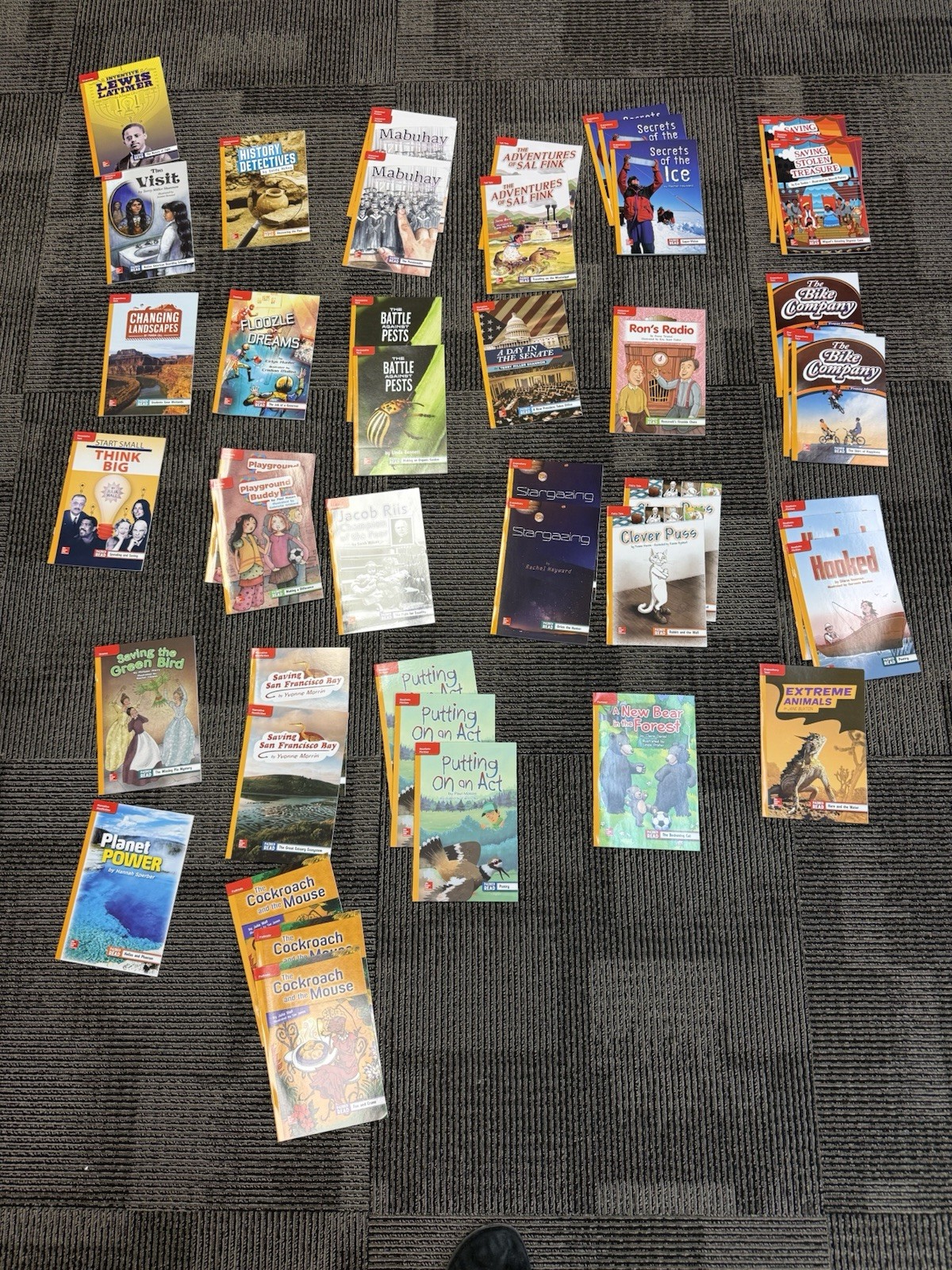 45 McGraw Hill Grade 4 Leveled Readers Classroom Book Lot Paired Read Homeschool