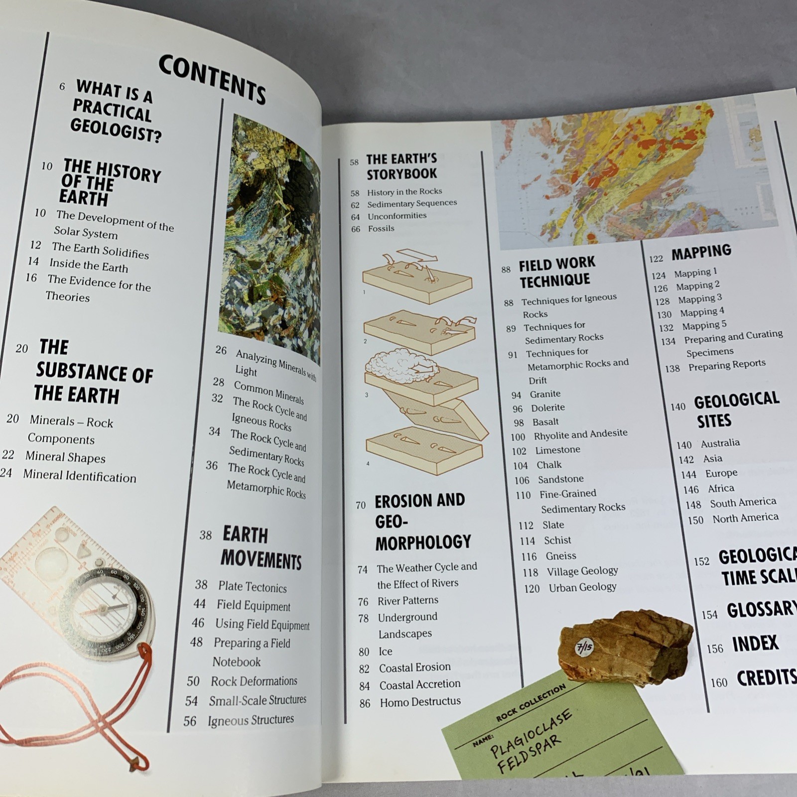 The Practical Geologist By Dougal Dixon, Raymond L Bernor 1992 Quarto Inc…