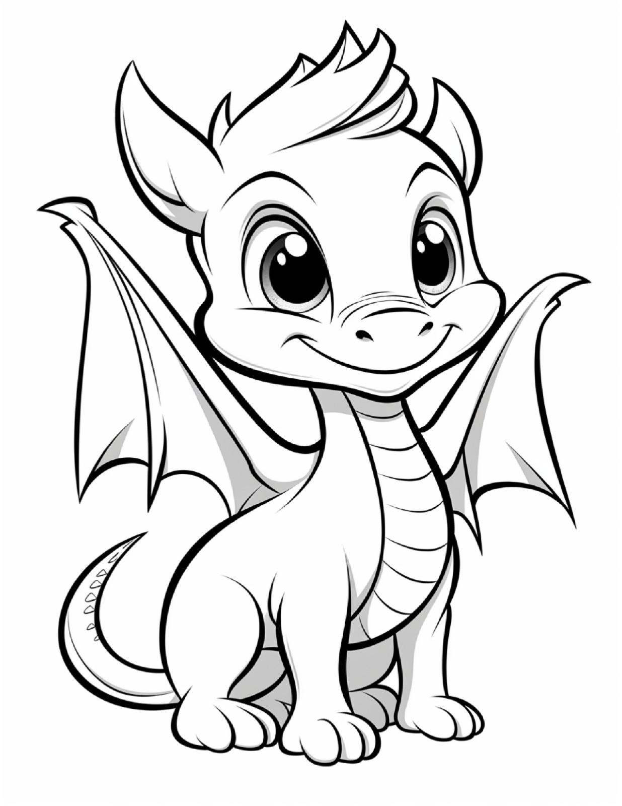 Baby Dragons Coloringbook geat fun for everone and all ages