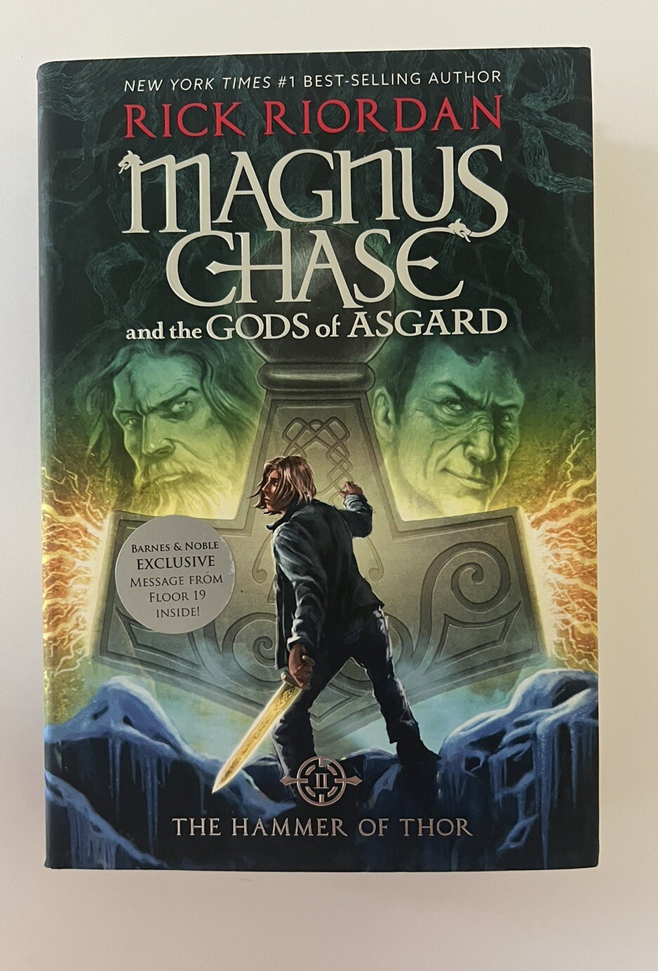 Book. Magnus Chase The Hammer of Thor, Rick Riordan, Exclusive B&N Ed, New.