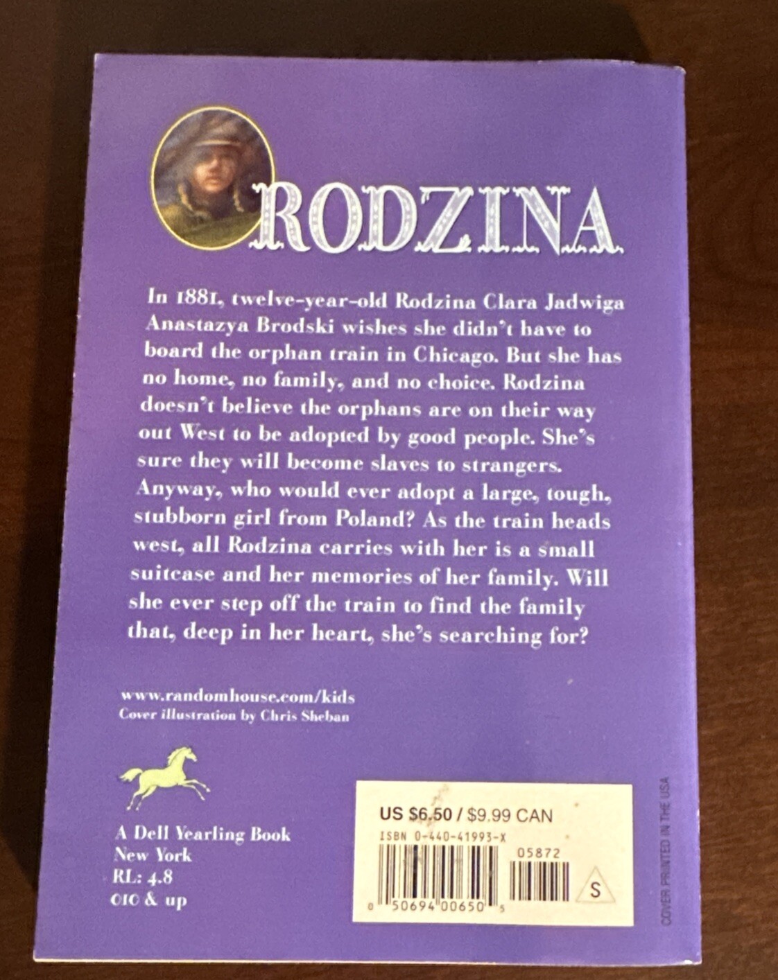 Rodzina by Karen Cushman (2005, Digest Paperback) Newbery Medal Winner