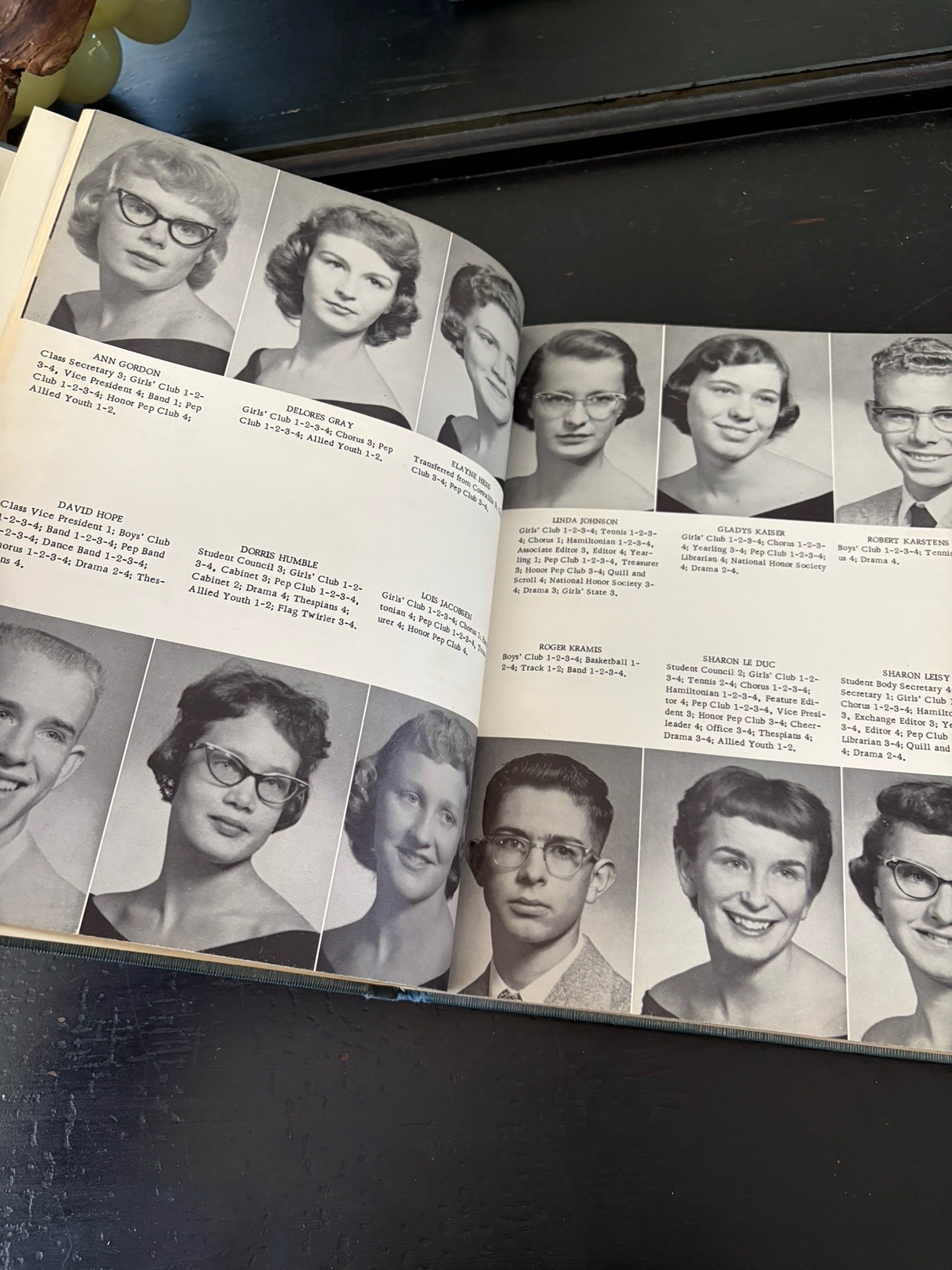 Vintage 1959 Hamilton High School Nevada Yearbook