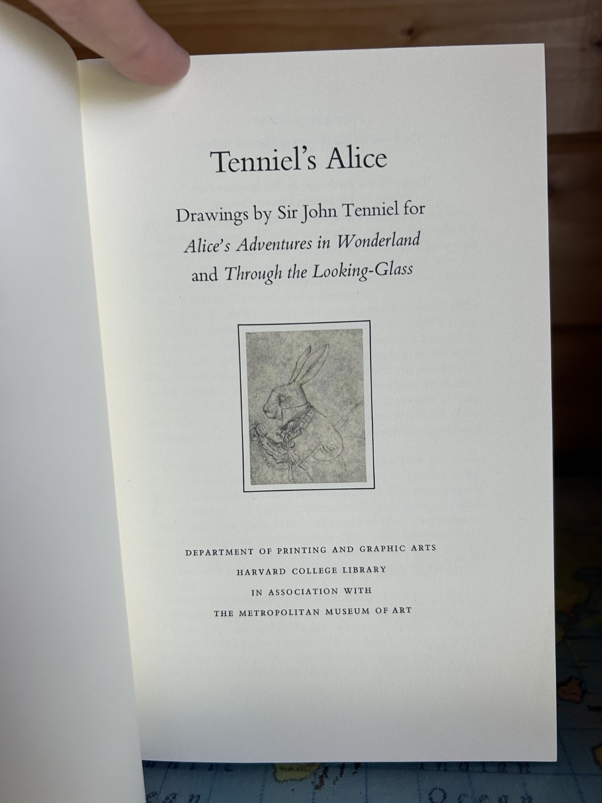 Tenniel’s Alice: Drawings by Sir John Tenniel 1978 Harvard Paperback Very Good