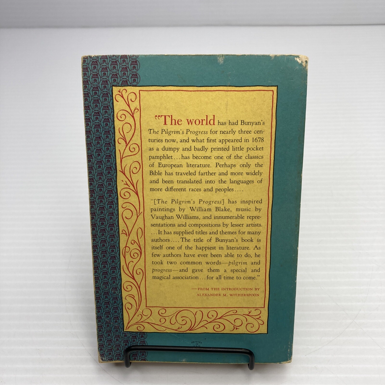 The Pilgrim’s Progress John Bunyan Washington Square Press 1963 5th Print