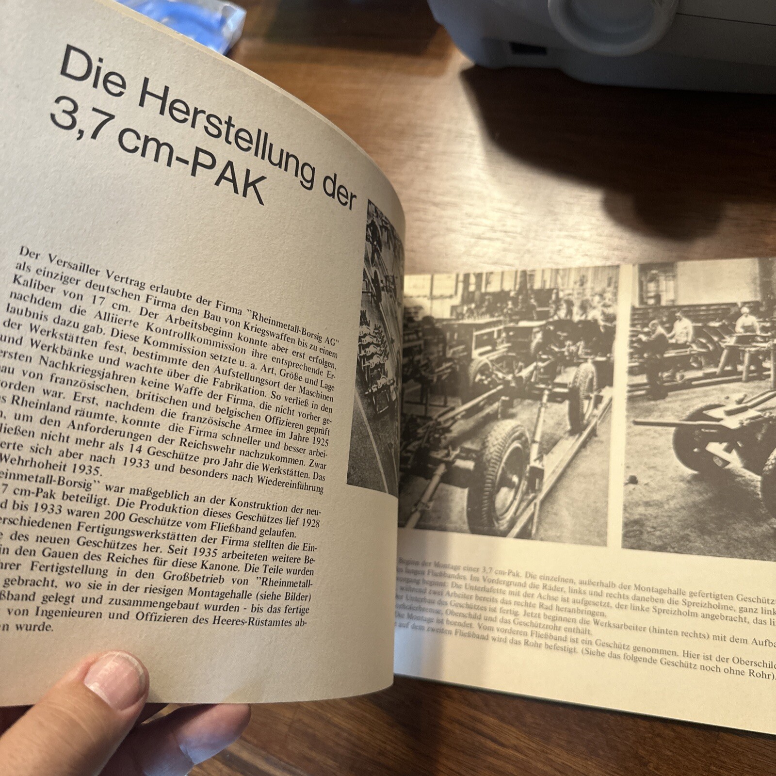 Waffen Arsenal 3,7 cm Panzerabwehrkanone (Pak) Trade Paperback Book From Germany