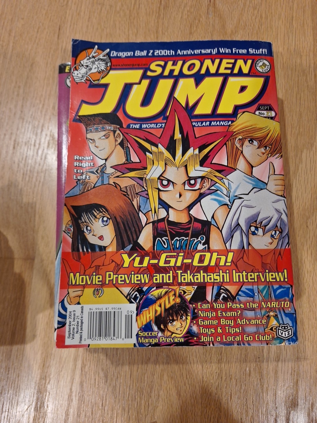 Shonen Jump September 2004 Volume 2 Issue 9 Paperback No. 21
