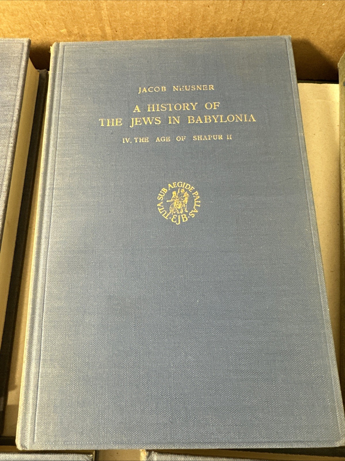 A History of The Jews In Babylonia by Jacob Neusner 5 Volume Set First Edition