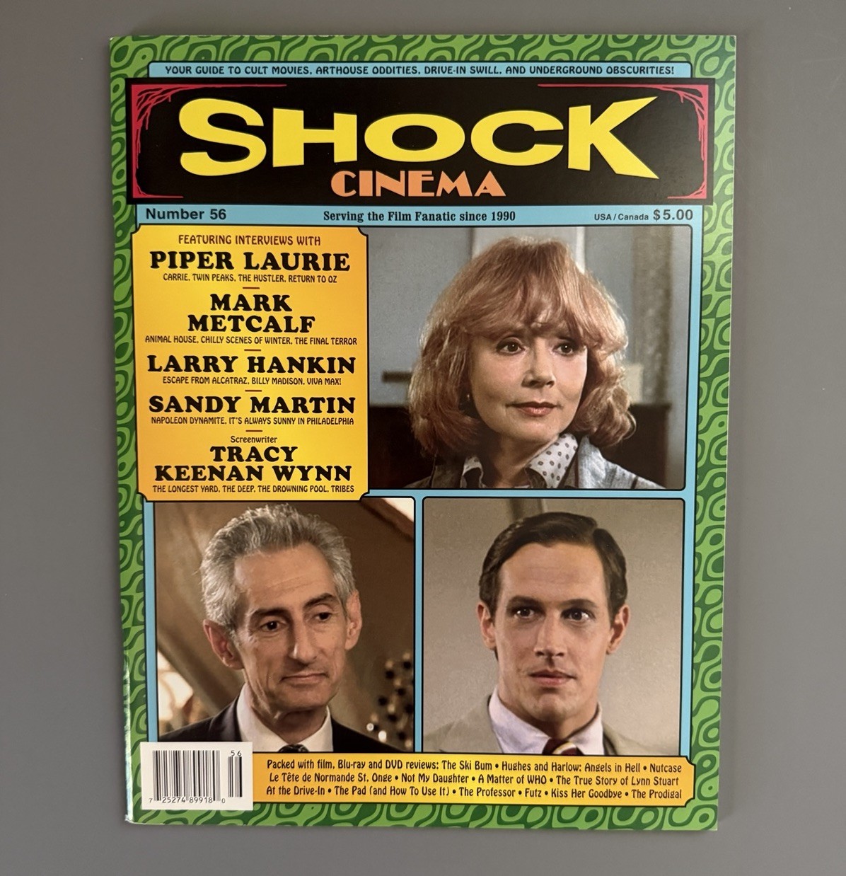 Lot 4 Shock Cinema Magazines #53-56-57-58 2018 2019 2020 Film Fanatics Cult
