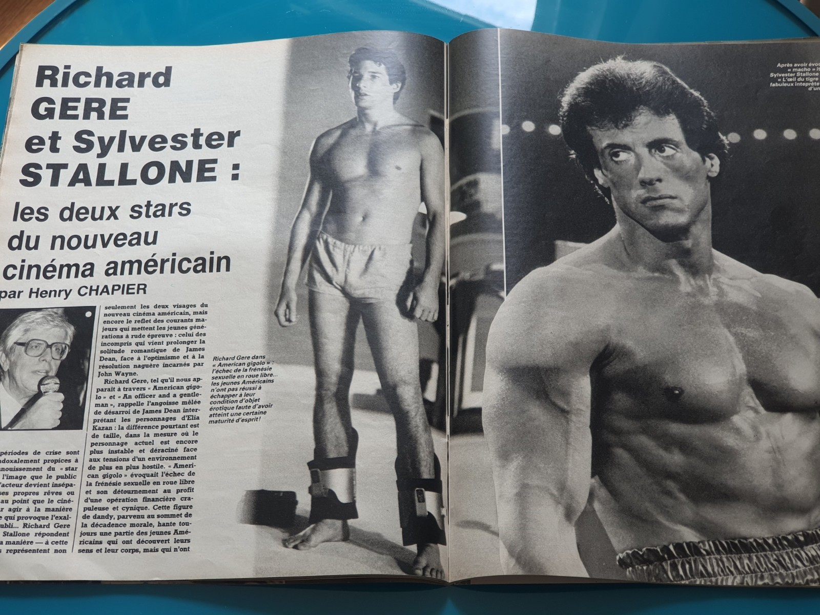 CINE REVUE 1983 SUPERMAN CHRISTOPHER REEVE TANYA ROBERTS BALSAM STALLONE GERE