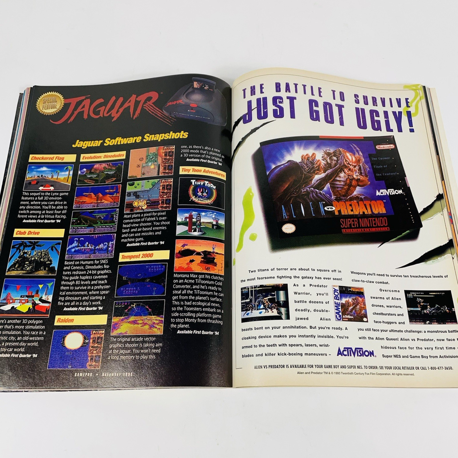 Gamepro Volume 5, #11, November 1993 Sonic Spinball and Sonic Chaos 272 pages
