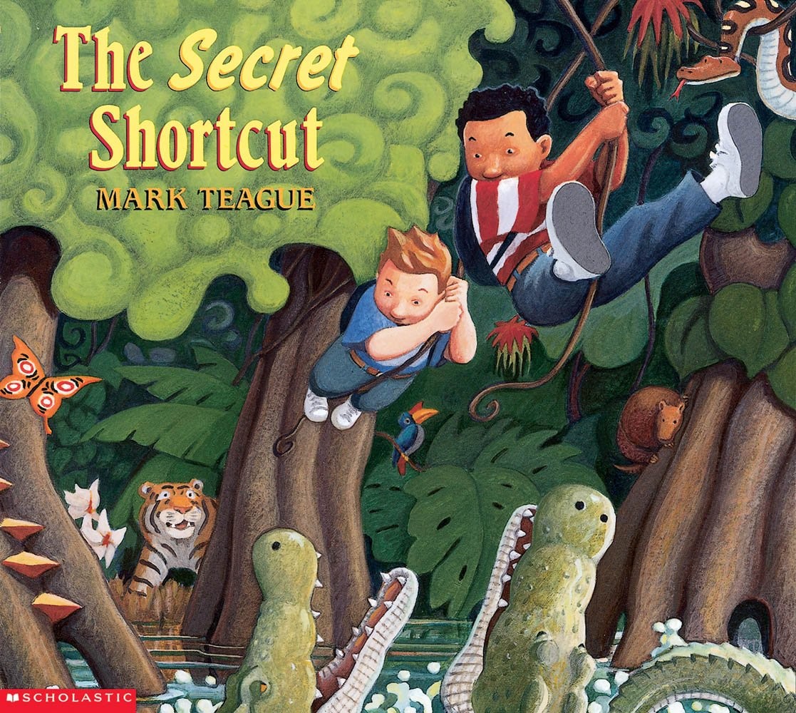The Secret Shortcut – paperback Teague, Mark
