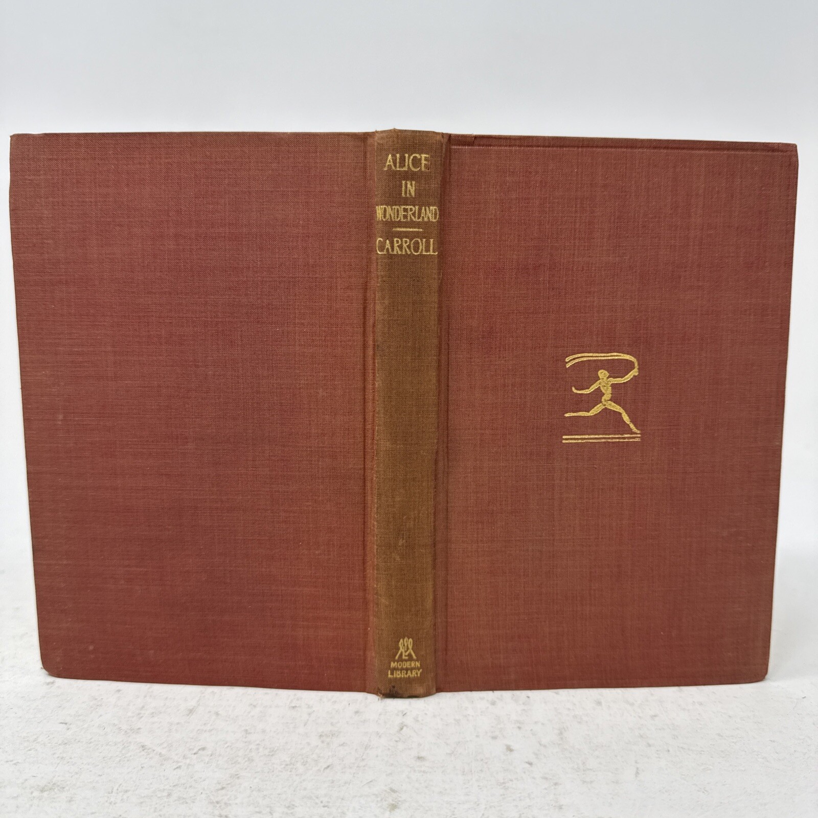 Alice in Wonderland by Lewis Carroll Modern Library 79 1931-39 Red Balloon Cloth