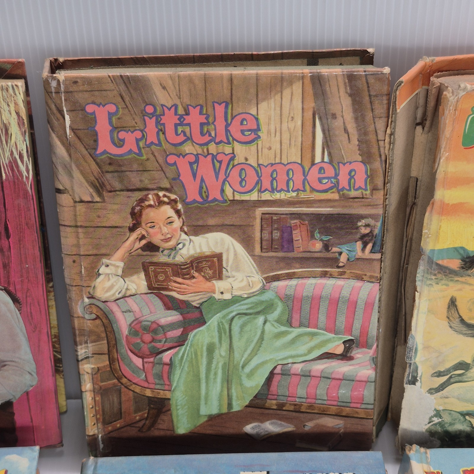vintage Whitman publishing hardcover books featuring Western TV show Lot Of 11