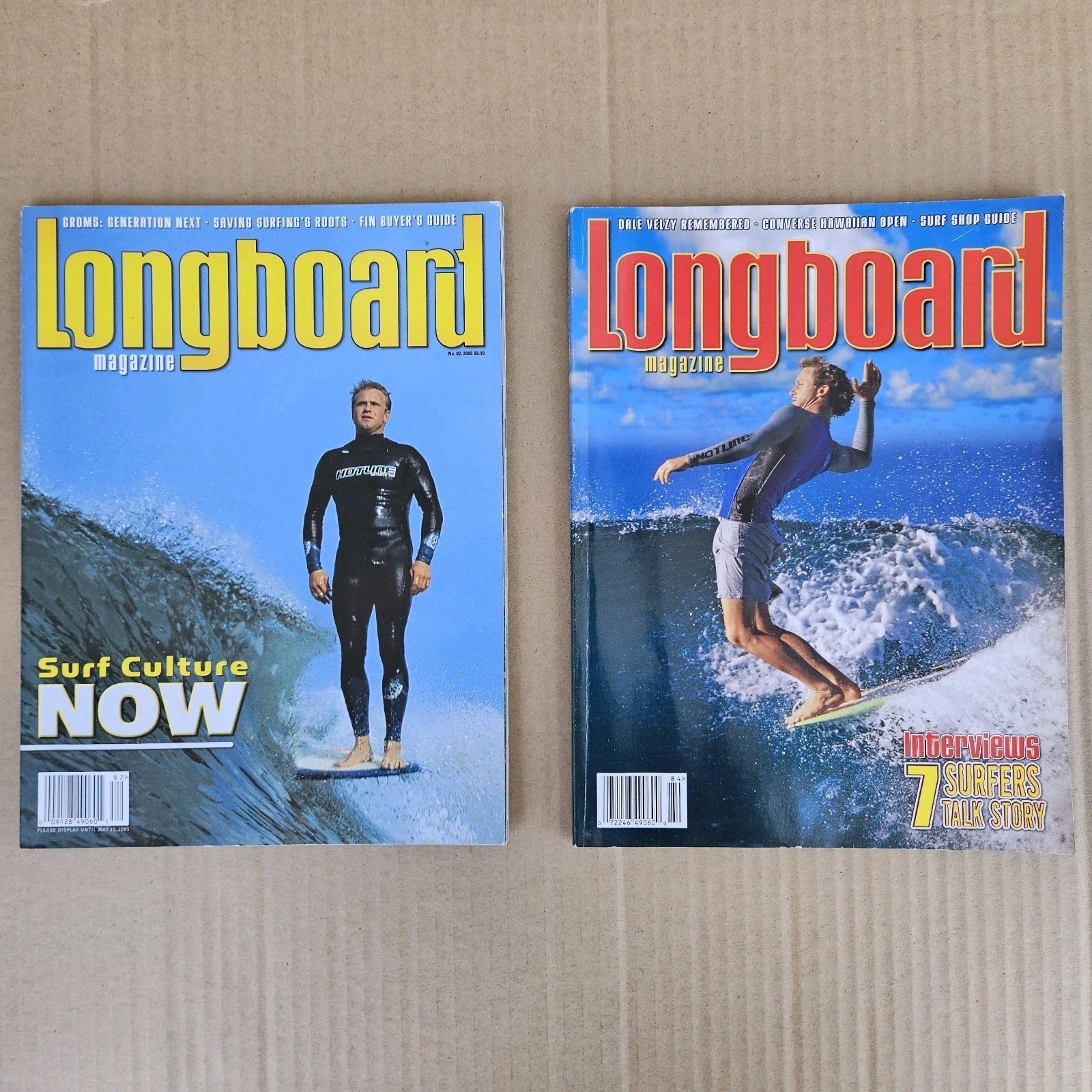 Longboard Magazine Lot of 4 – 2005 Dale Velzy Remembered Board Buyers Guide