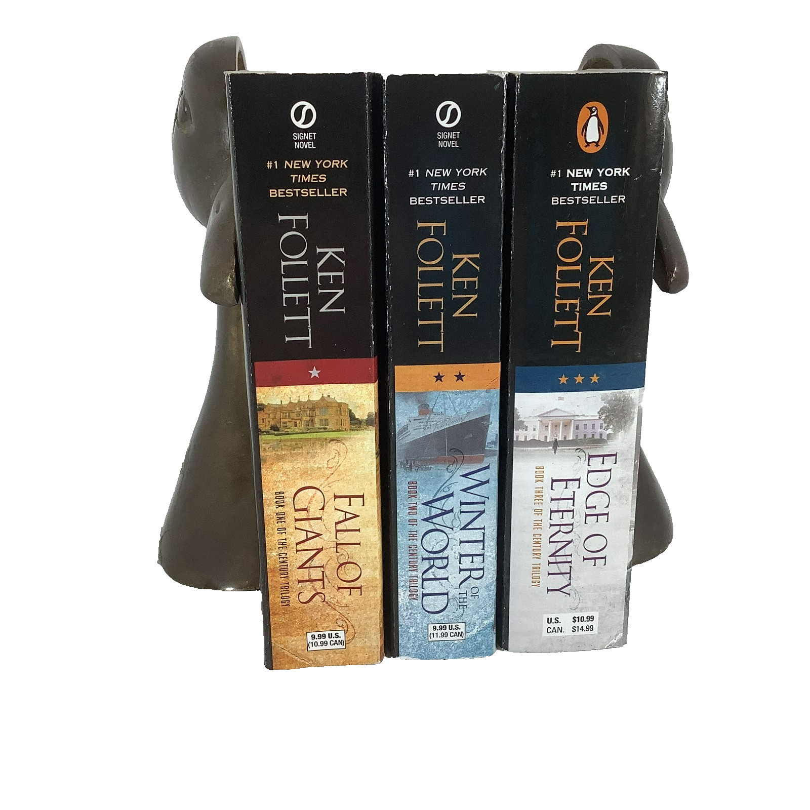 Ken Follett Century Trilogy Complete Series 1-3 PB Like New