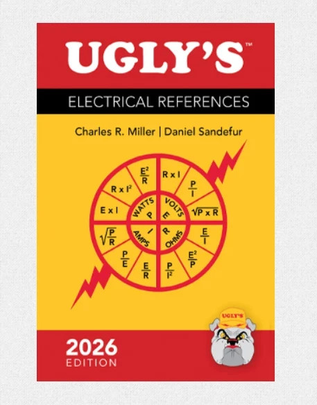 NFPA 70 2026 NEC Code Book + Ugly’s Electrical Ref Spiral + Index TAB 2026 USA