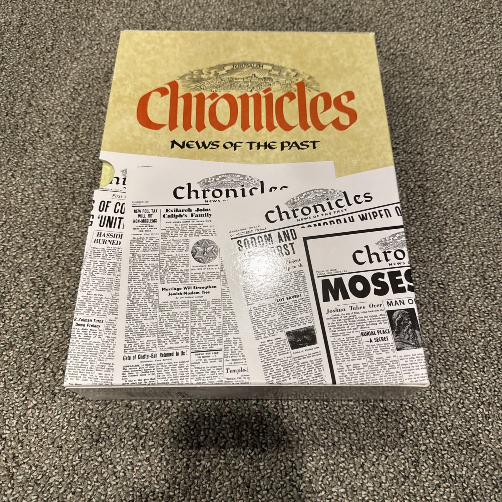 Chronicles: News of the Past – 3 Volume Set Hardcover Ktav Publishing House 2021