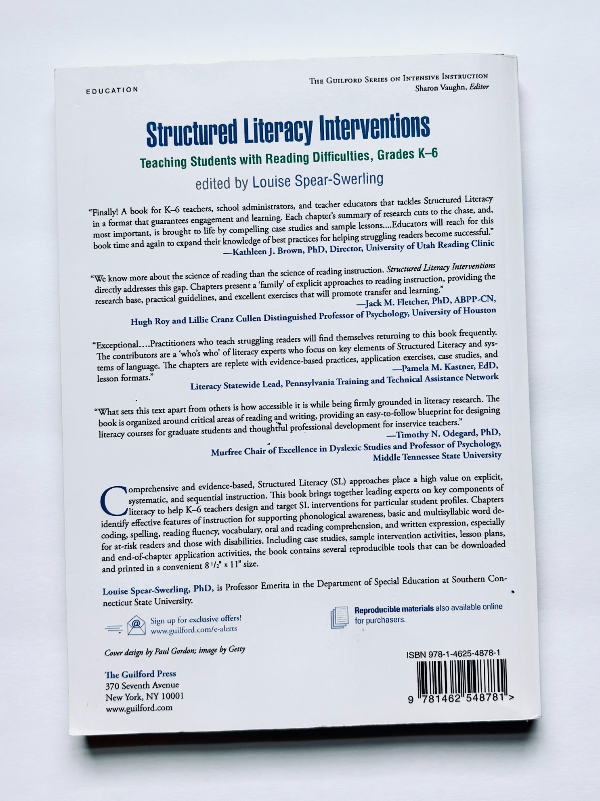 Structured Literacy Intervention Teaching Students with Reading Difficulties K-6