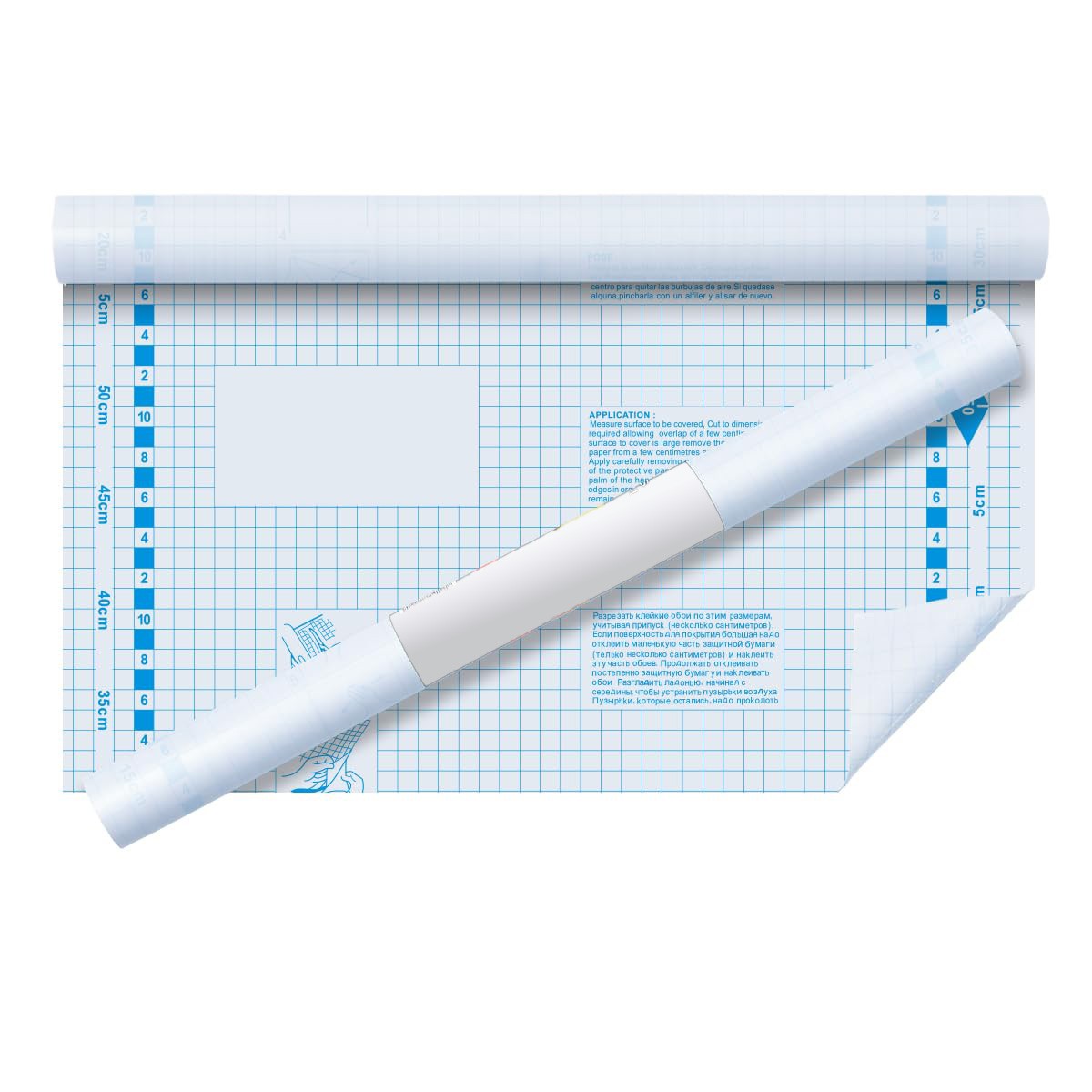 DIY Paper Roll, Matte Clear, 17.5 X 5Ft, Crafts Countertops