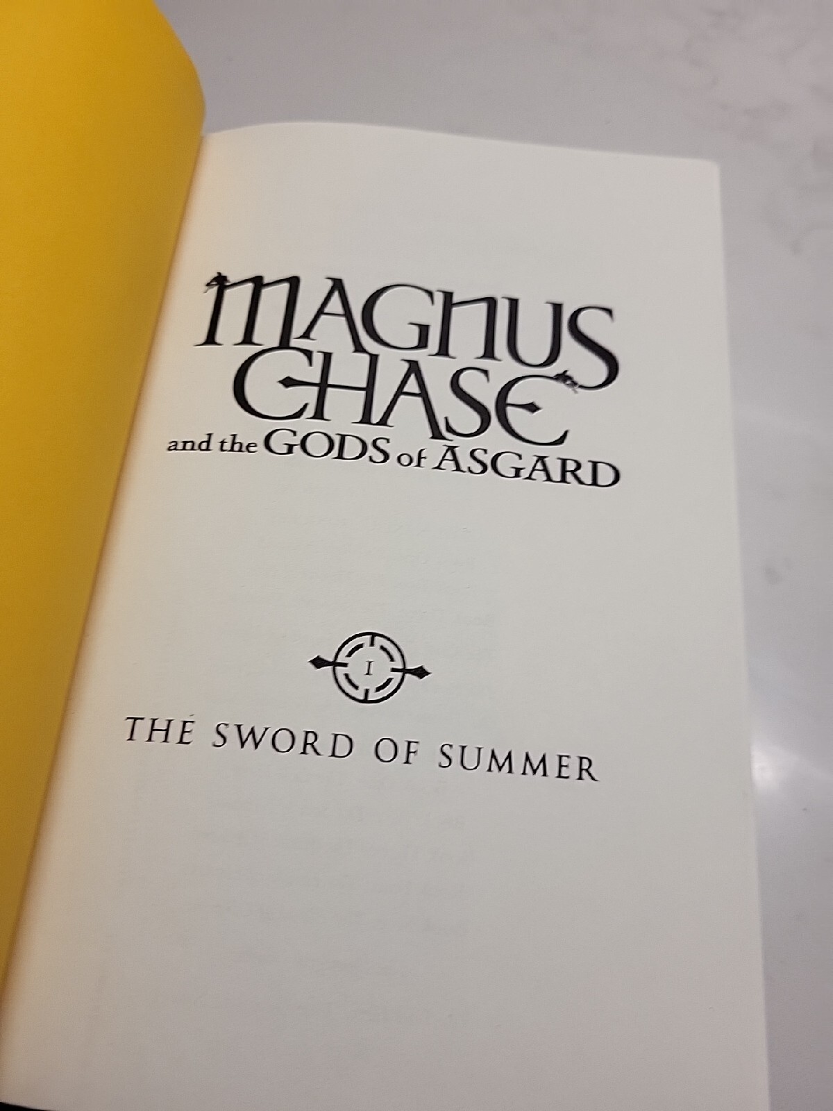Magnus Chase and the Gods of Asgard – Harry Potter Book