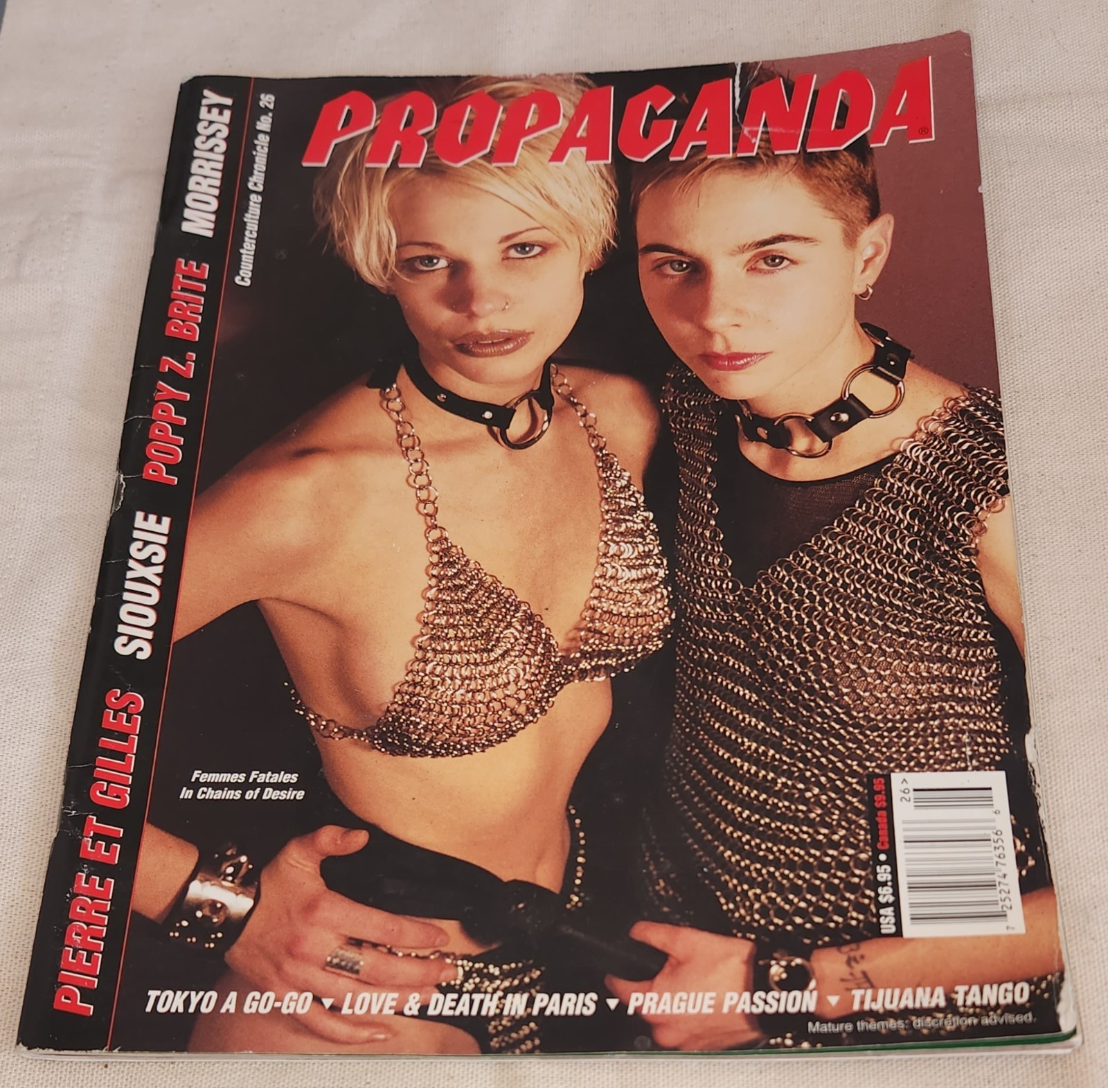 PROPAGANDA MAGAZINE NO. 26 2000 MORRISSEY SIOUXSIE GODHEAD