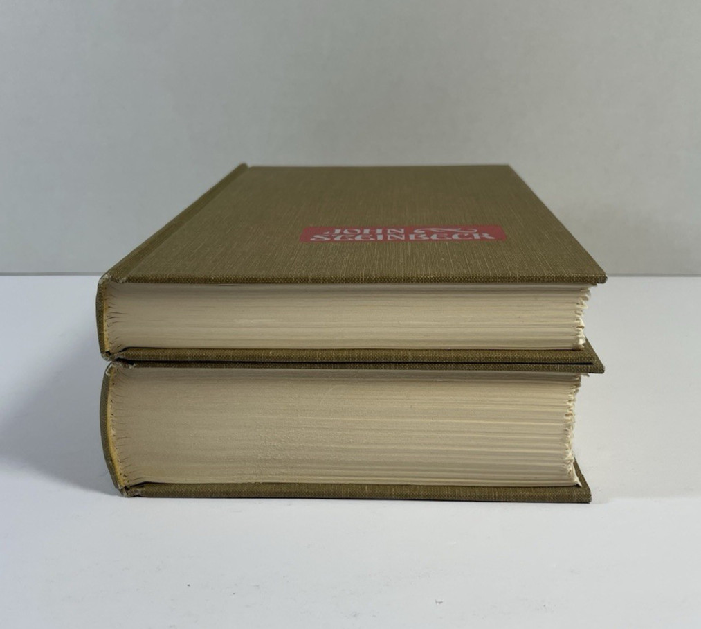 John Steinbeck Short Novels 1953 & The Winter of Our Discontent 1961 Set HC